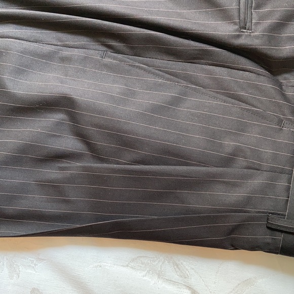 Gently worn Vittorio StAngelo Brown stripe suit - Picture 13 of 14